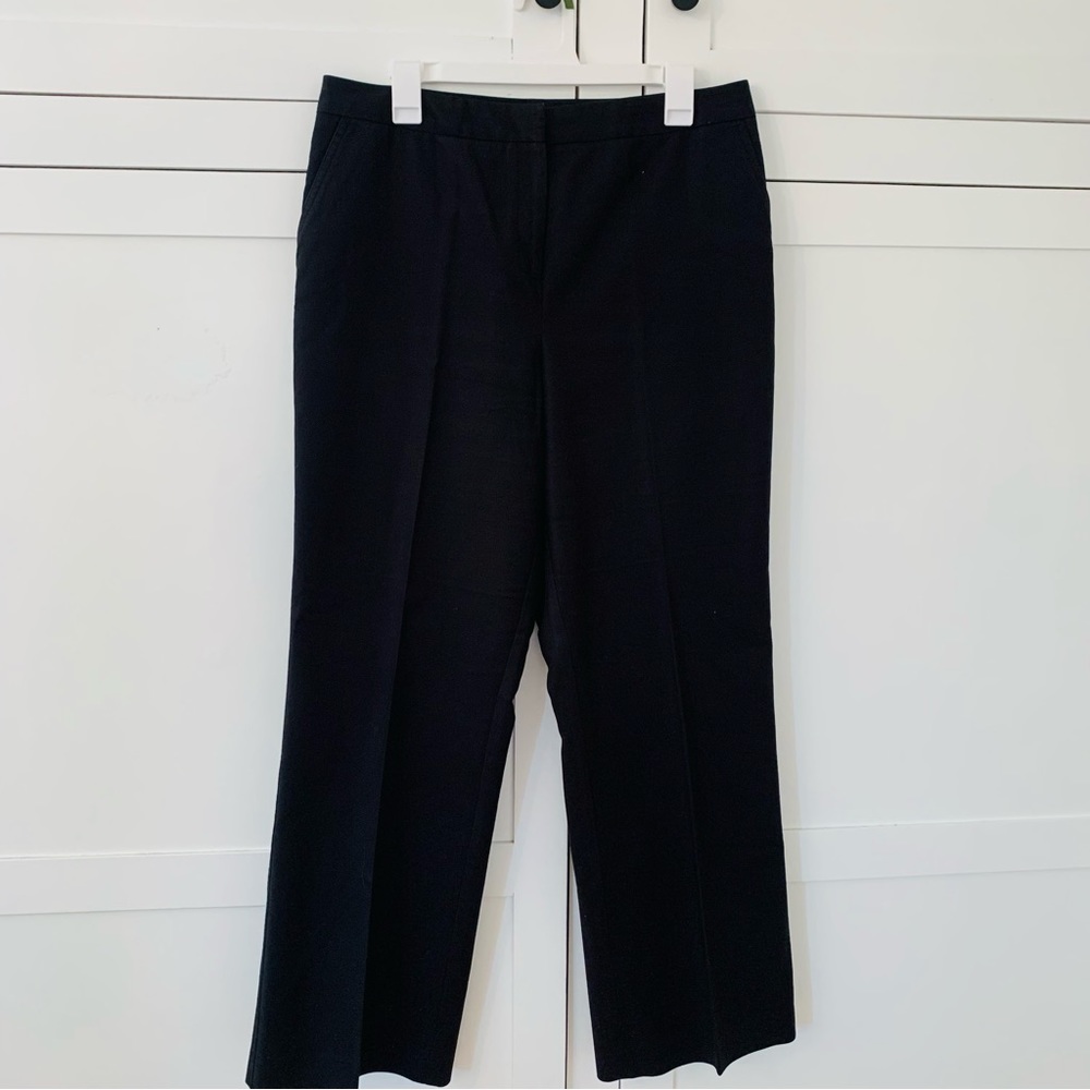 Calvin Klein Black High Waist Trousers Size 14